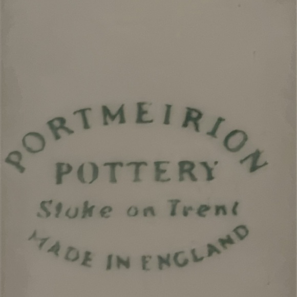 PORTMEIRION POTTERY Ribbed Casserole Bowl/Dish Made In England-Vintage - Picture 2 of 7